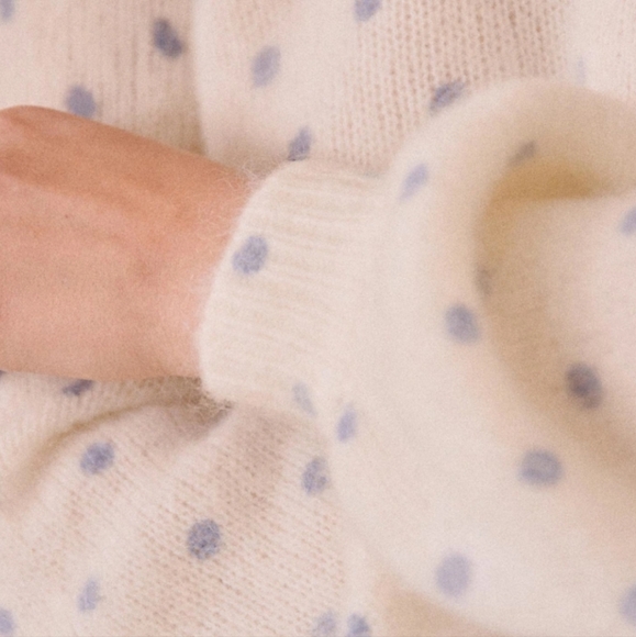 Nwt! Sezane Alban jumper polka dot - Picture 3 of 10